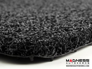 Alfa Romeo Tonale Floor Mats - All Weather - Rubber Woven Carpet - Front Set - Black 